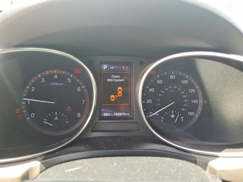 2017 Hyundai VIN KM8SRDHF2HU176868 COPART salvage auction — FRONT END, Al - Cert Of Title-Salvage Title, sold $2,250 on 2026-07-21 (photo 9)