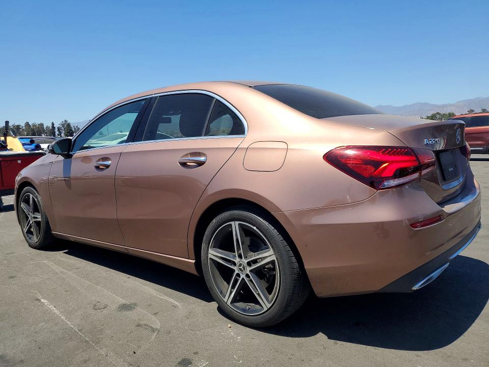 2022 Mercedes-benz A-klasse VIN W1K3G4EBXNJ371118 COPART salvage auction — SIDE, Ca - Salvage Certificate, sold $8,400 on 2026-07-15 (photo 2)
