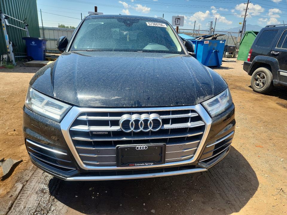 2018 Audi VIN WA1BNAFY6J2236598 COPART salvage auction — MINOR DENT/SCRATCHES, Co - Salvage Title, sold $10,600 on 2026-08-05 (photo 5)