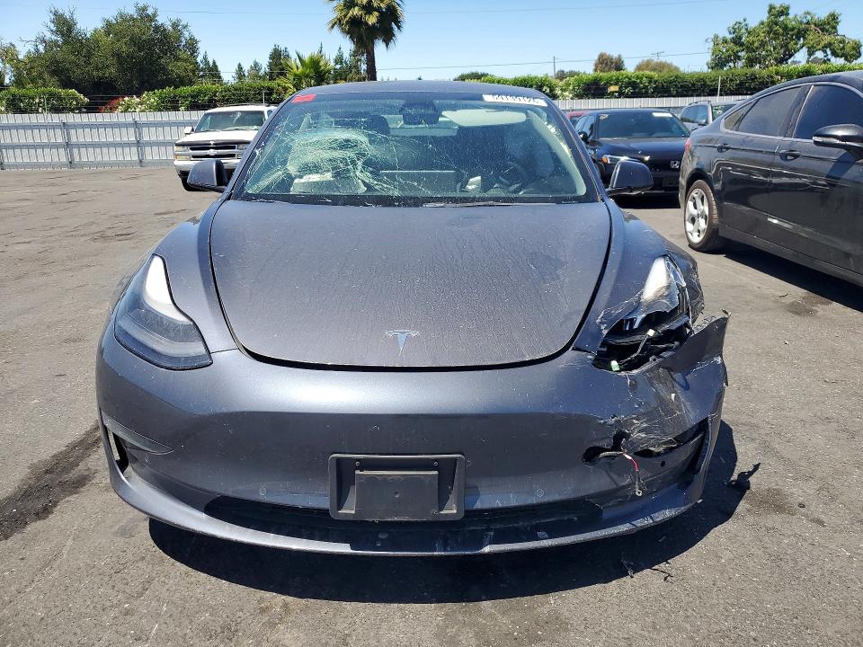 2022 Tesla Model 3 VIN 5YJ3E1EC0NF330561 COPART salvage auction — FRONT END, CA - SALVAGE CERTIFICATE, sold $60 on 2026-07-21 (photo 5)