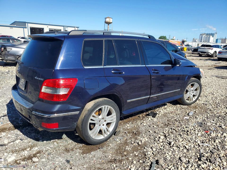 2010 Mercedes-benz Glk-klasse VIN WDCGG8HB2AF383172 COPART salvage auction — FRONT END, Il - Salvage Certificate, sold $1,150 on 2026-07-17 (photo 3)