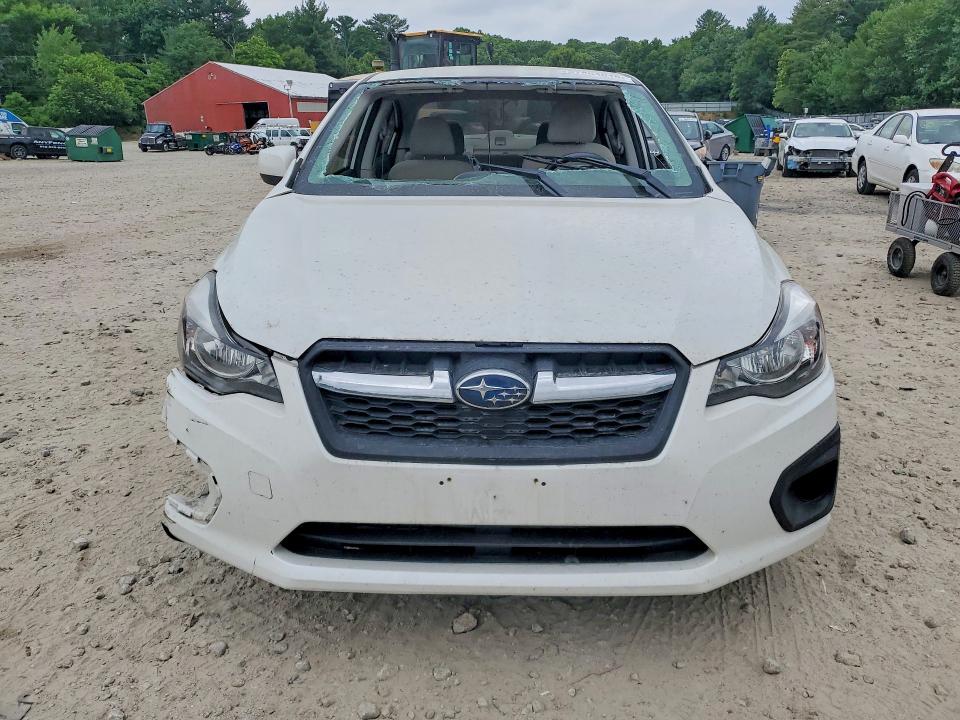 2013 Subaru Impreza VIN JF1GJAC6XDH015202 COPART salvage auction — FRONT END, MA - CERT OF TITLE-RECONSTRCTD COLL, sold $325 on 2026-07-23 (photo 5)
