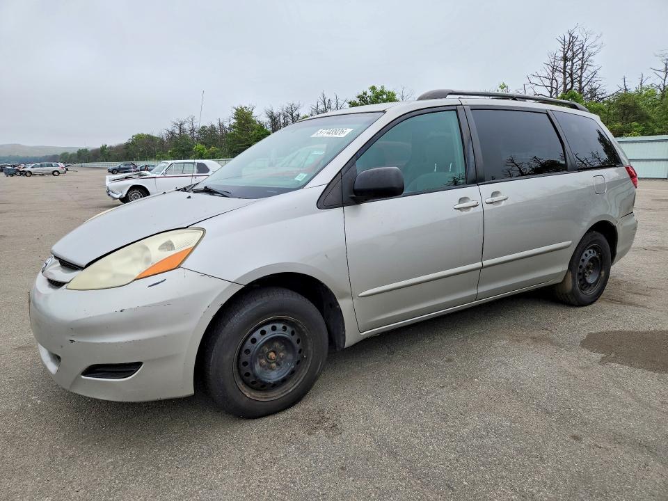 2006 Toyota Sienna VIN 5TDZA23C66S546801 COPART salvage auction — REAR END, NY - CERTIFICATE OF TITLE, sold $1,150 on 2026-07-13 (photo 1)