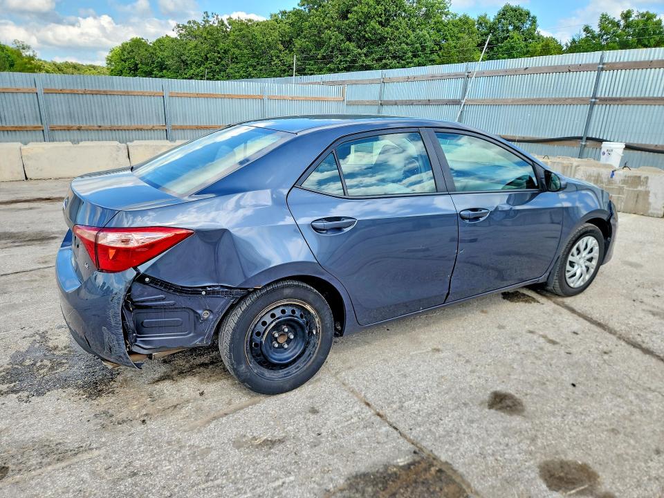 2018 Toyota Corolla VIN 5YFBURHE3JP822431 COPART salvage auction — REAR END, Mo - Salvage Certificate Of Title, sold $3,450 on 2026-07-29 (photo 3)