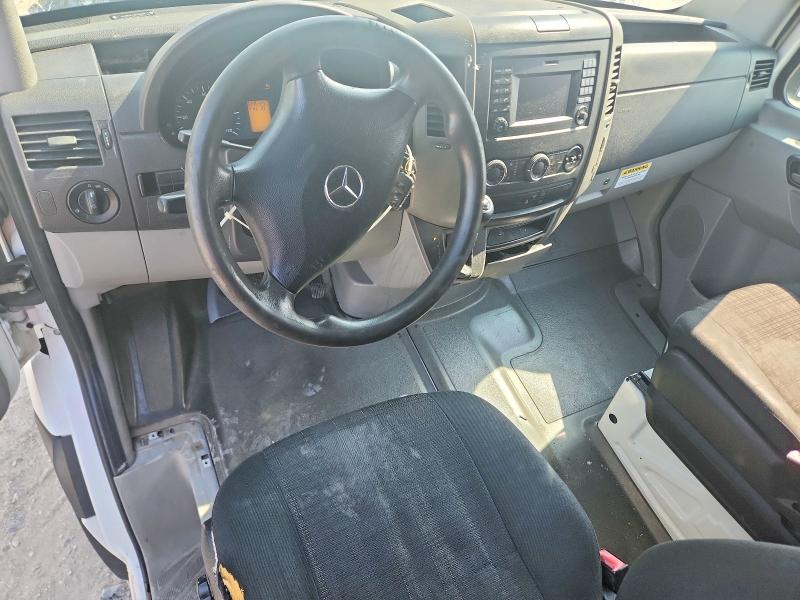 2018 Mercedes-benz Sprinter VIN WD3PE8CD2JP588399 COPART salvage auction — FRONT END, Fl - Certificate Of Title (P), sold $8,300 on 2026-07-28 (photo 8)