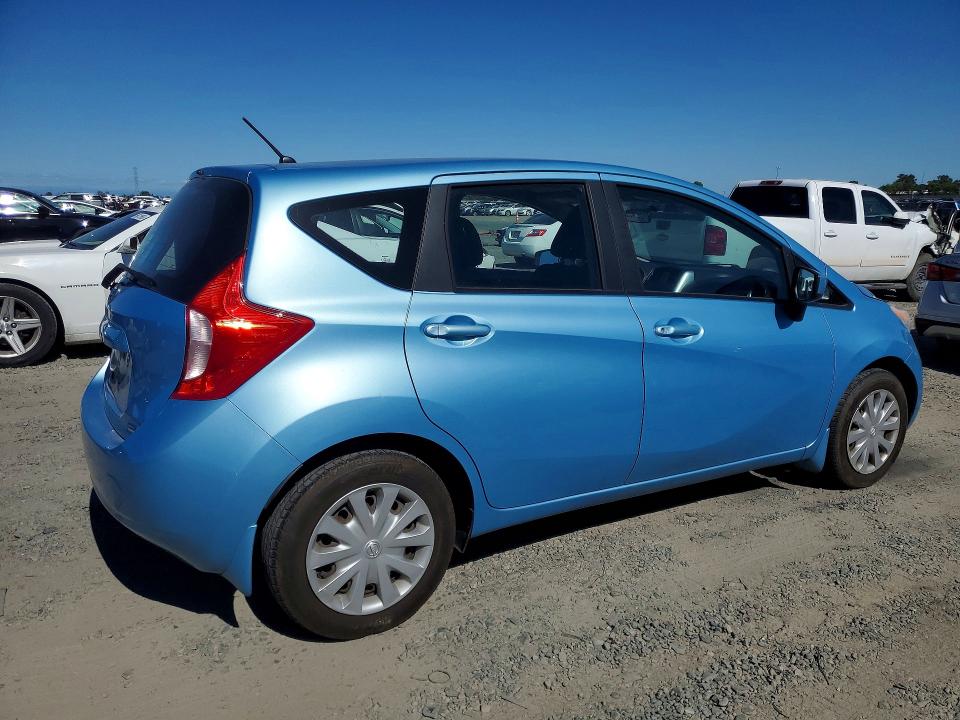 2015 Nissan Versa VIN 3N1CE2CP0FL371371 COPART salvage auction — NORMAL WEAR, Ca - Salvage Acquisition Billofsale, sold $1,150 on 2026-07-09 (photo 3)