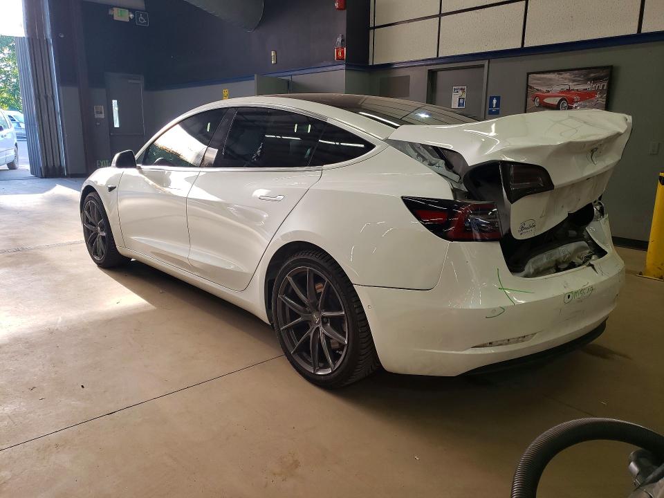 2018 Tesla Model 3 VIN 5YJ3E1EA0JF051247 COPART salvage auction — REAR END, Ct - Cert Of Title-Salvage, sold $7,100 on 2026-07-09 (photo 2)