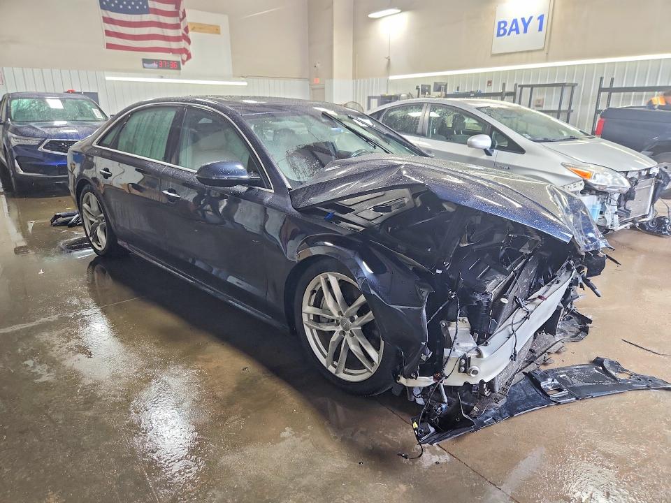 2017 Audi VIN WAU44AFD7HN019758 COPART salvage auction — FRONT END, Il - Salvage Certificate, sold $400 on 2026-07-28 (photo 4)