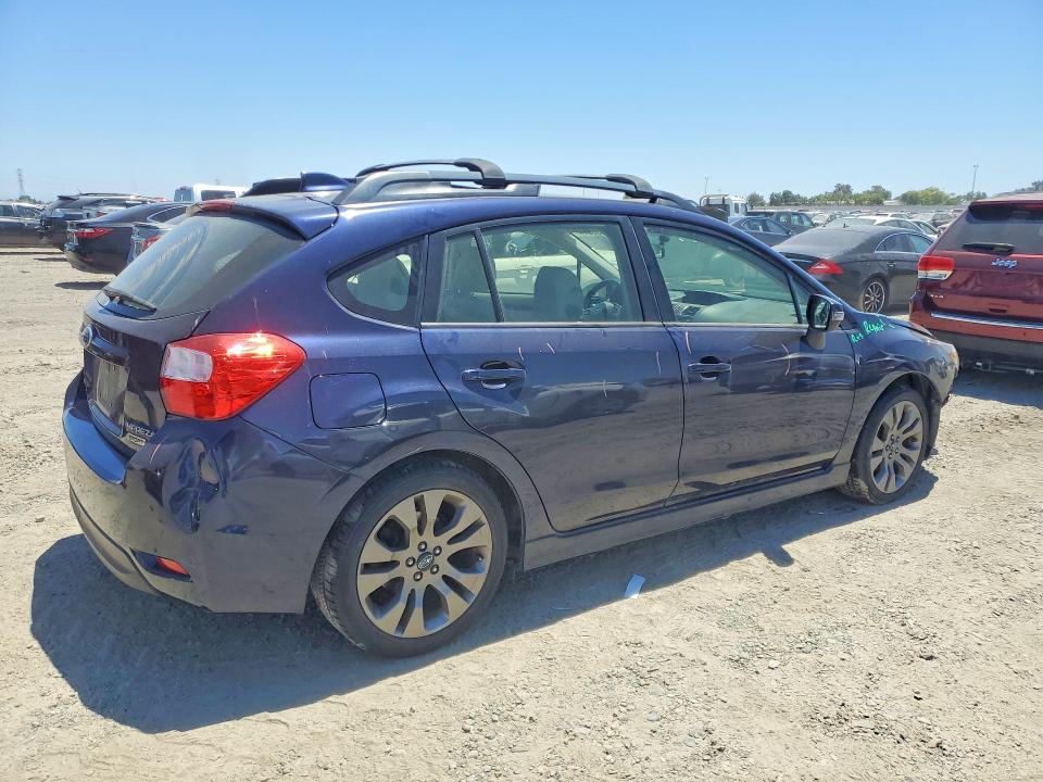 2016 Subaru Impreza VIN JF1GPAU66GH305230 COPART salvage auction — FRONT END, Ca - Salvage Certificate, sold $2,850 on 2026-07-14 (photo 3)
