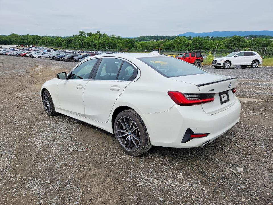 2019 BMW 3er VIN WBA5R7C53KFH26138 COPART salvage auction — FRONT END, Pa - Certificate Of Salvage, sold $12,700 on 2026-07-31 (photo 2)