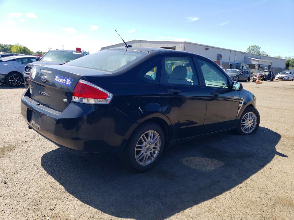 2008 Ford Focus VIN 1FAHP35NX8W206770 COPART salvage auction — SIDE, CT - CERT OF TITLE-SALVAGE, sold $475 on 2026-07-02 (photo 3)