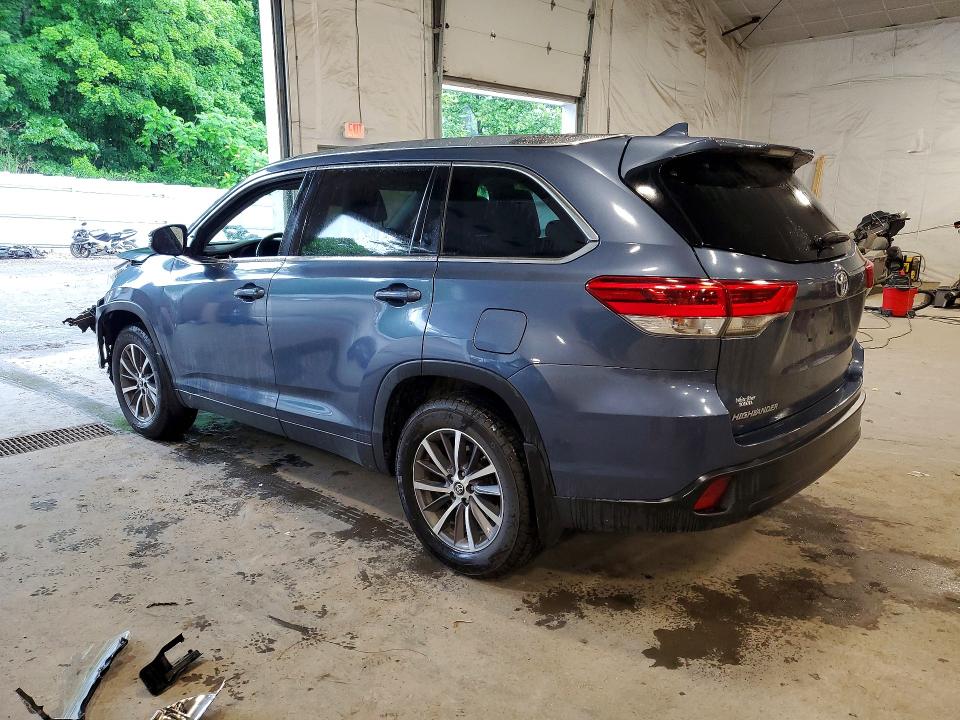 2019 Toyota VIN 5TDJZRFHXKS985841 COPART salvage auction — FRONT END, Vt - Cert Of Title-Salvage Vehicle, sold $9,600 on 2026-07-20 (photo 2)