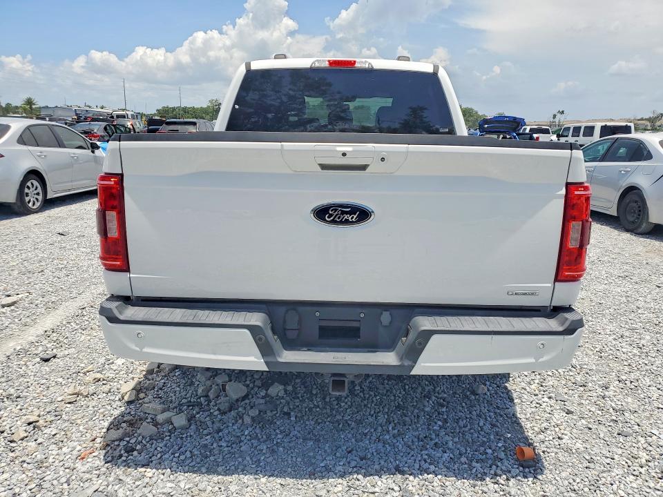 2022 Ford F-150 VIN 1FTEW1C89NKE08519 COPART salvage auction — MINOR DENT/SCRATCHES, Fl - Certificate Of Title, sold $10,500 on 2026-07-03 (photo 6)