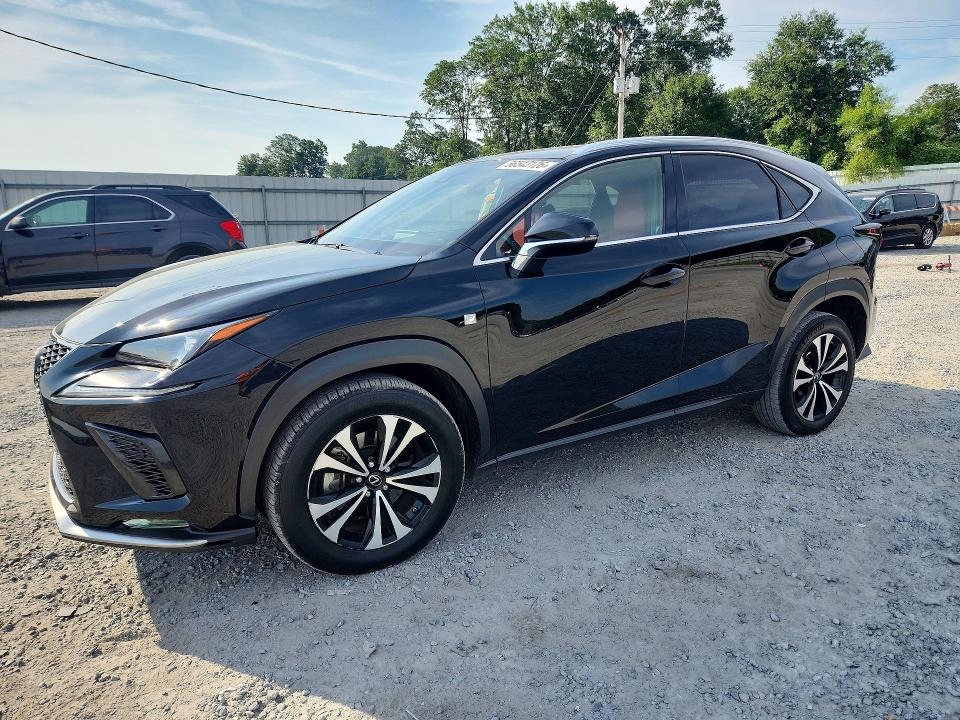 2020 Lexus Nx VIN JTJSARDZ0L5001897 COPART salvage auction — SIDE, Sc - Dealer Only Clean Title, sold $16,600 on 2026-07-29 (photo 1)