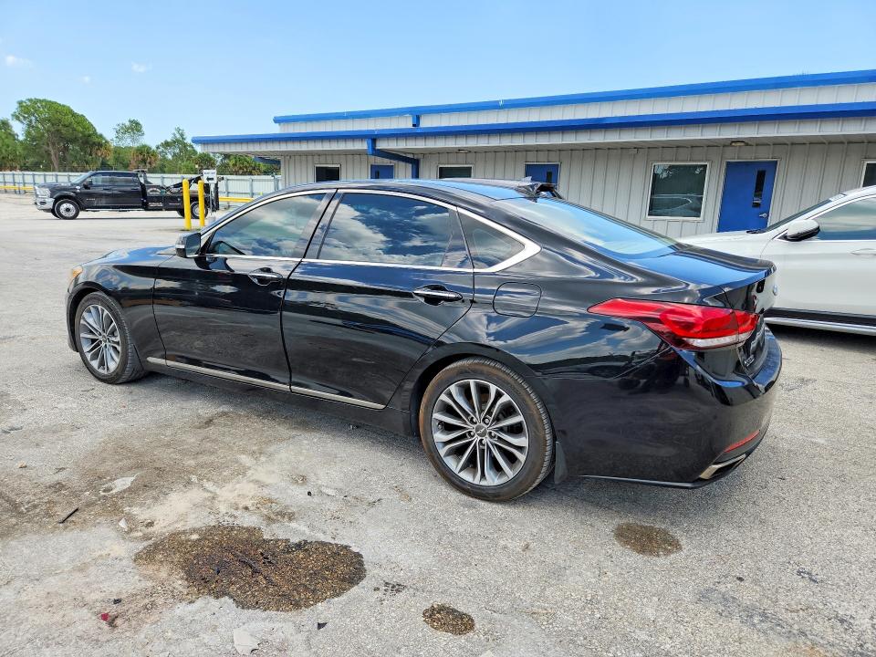 2016 Hyundai Genesis VIN KMHGN4JEXGU122090 COPART salvage auction — FRONT END, Fl - Cert Of Title Slvg Rebuildable, sold $2,400 on 2026-07-15 (photo 2)