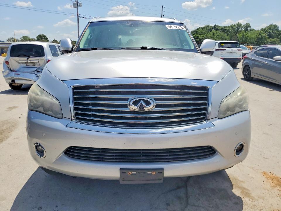 2012 Infiniti Qx56 VIN JN8AZ2NE8C9018499 COPART salvage auction — MECHANICAL, IL - CERTIFICATE OF TITLE, sold $1,050 on 2026-07-20 (photo 5)