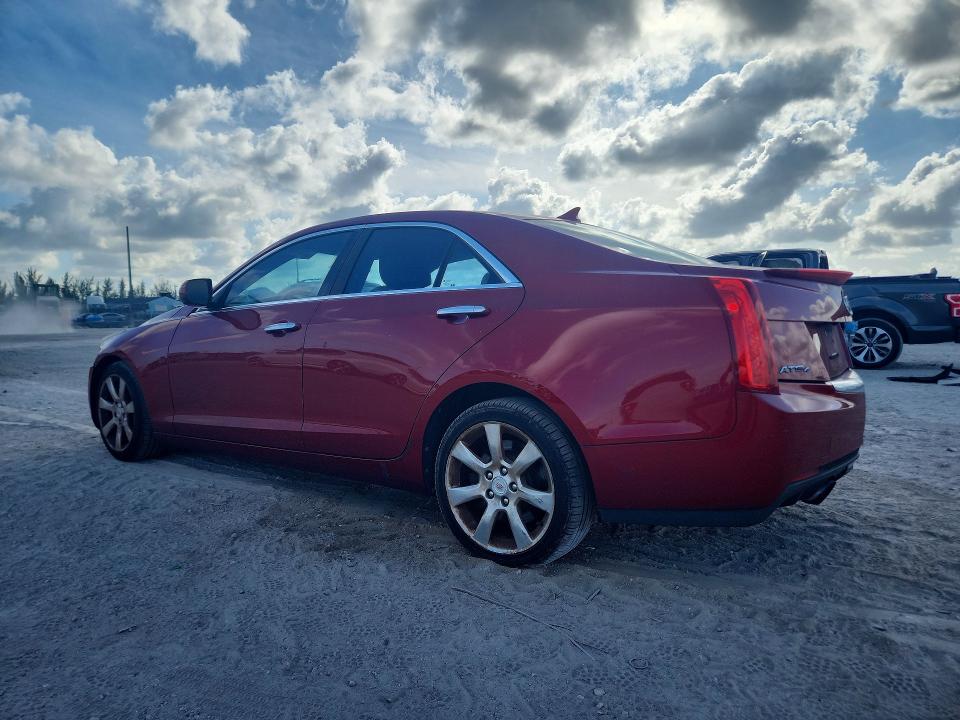 2014 Cadillac Ats VIN 1G6AG5RX8E0176107 COPART salvage auction — FRONT END, Fl - Certificate Of Title, sold $1,500 on 2026-07-02 (photo 2)