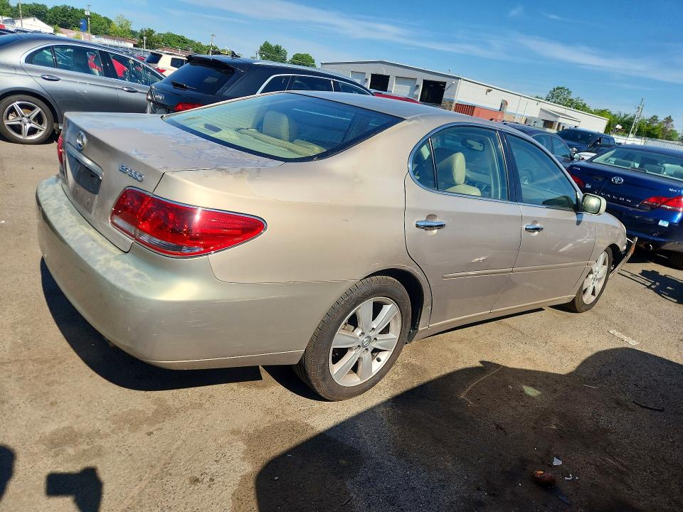 2005 Lexus ES VIN JTHBA30G555088847 COPART salvage auction — FRONT END, Ct - Cert Of Title-Parts Only Salva, sold $450 on 2026-07-07 (photo 3)