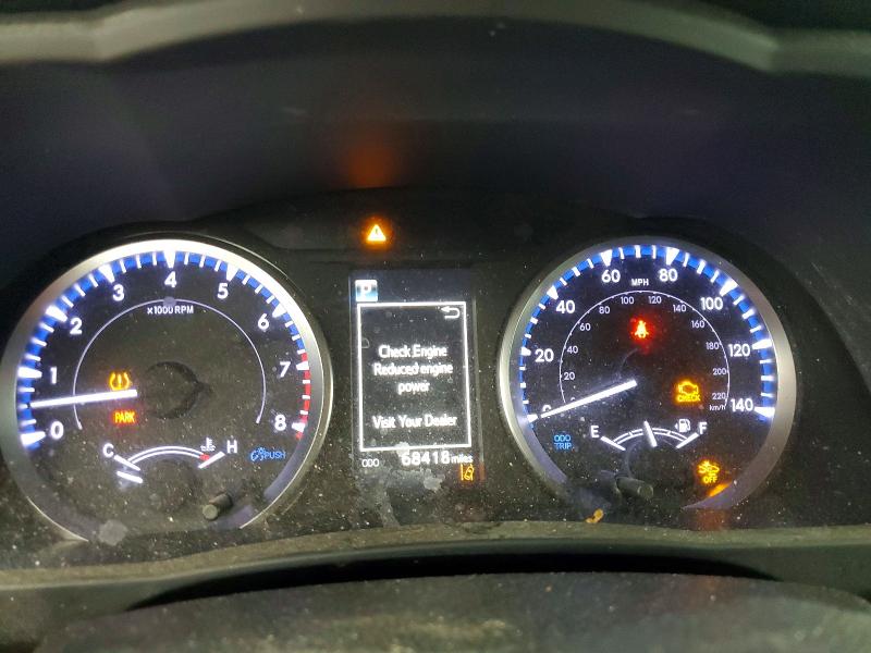 2019 Toyota VIN 5TDBZRFH0KS726828 COPART salvage auction — FRONT END, Nc - Salvage Certificate Of Title, sold $175 on 2026-07-29 (photo 9)