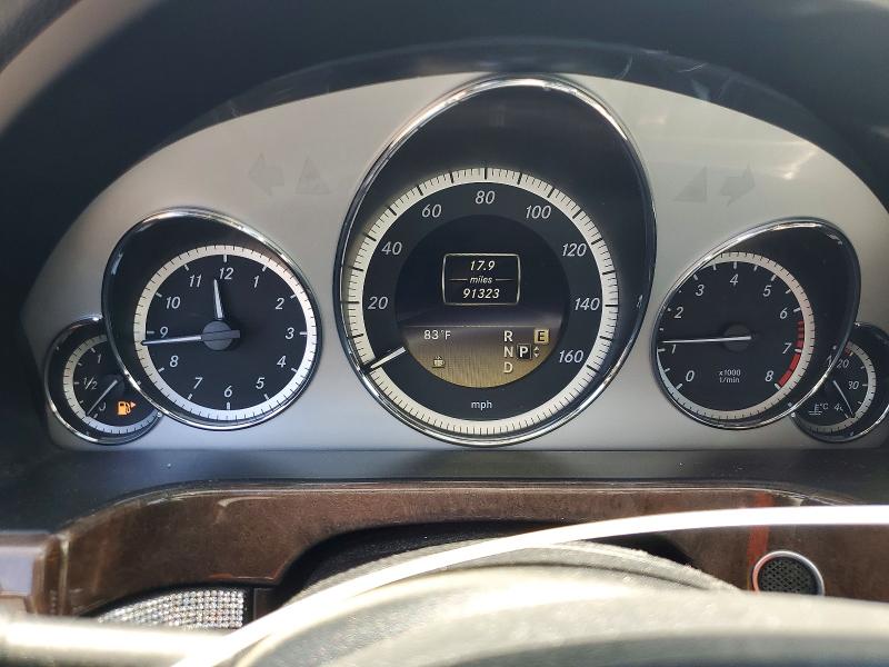 2012 Mercedes-benz E-klasse VIN WDDHF8JB5CA646669 COPART salvage auction — REAR END, CO - SALVAGE TITLE (P), sold $3,200 on 2026-07-28 (photo 9)