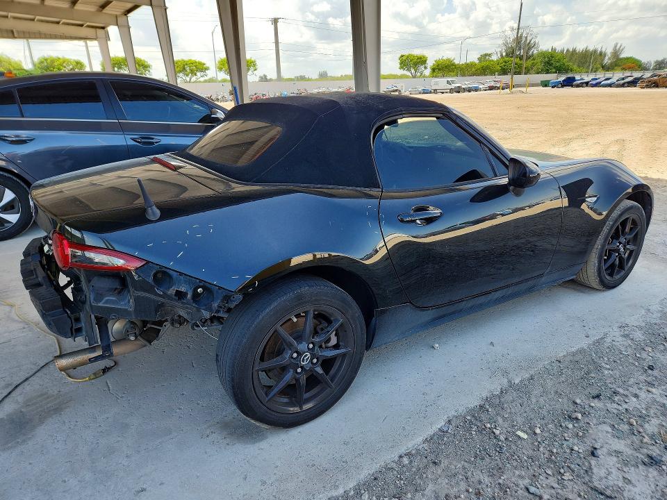 2019 Mazda Mx-5 VIN JM1NDAB74K0306969 COPART salvage auction — REAR END, FL - CERT OF TITLE SLVG REBUILDABLE, sold $30 on 2026-07-29 (photo 3)