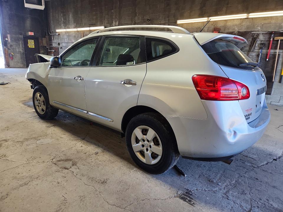 2015 Nissan Rogue VIN JN8AS5MV3FW755039 COPART salvage auction — FRONT END, Ny - Mv-907A Salvage Certificate, sold $125 on 2026-07-13 (photo 2)