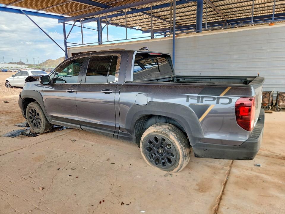 2023 Honda Ridgeline VIN 5FPYK3F54PB039730 COPART salvage auction — FRONT END, Az - Cert Of Title - Salvage, sold $6,600 on 2026-08-04 (photo 2)