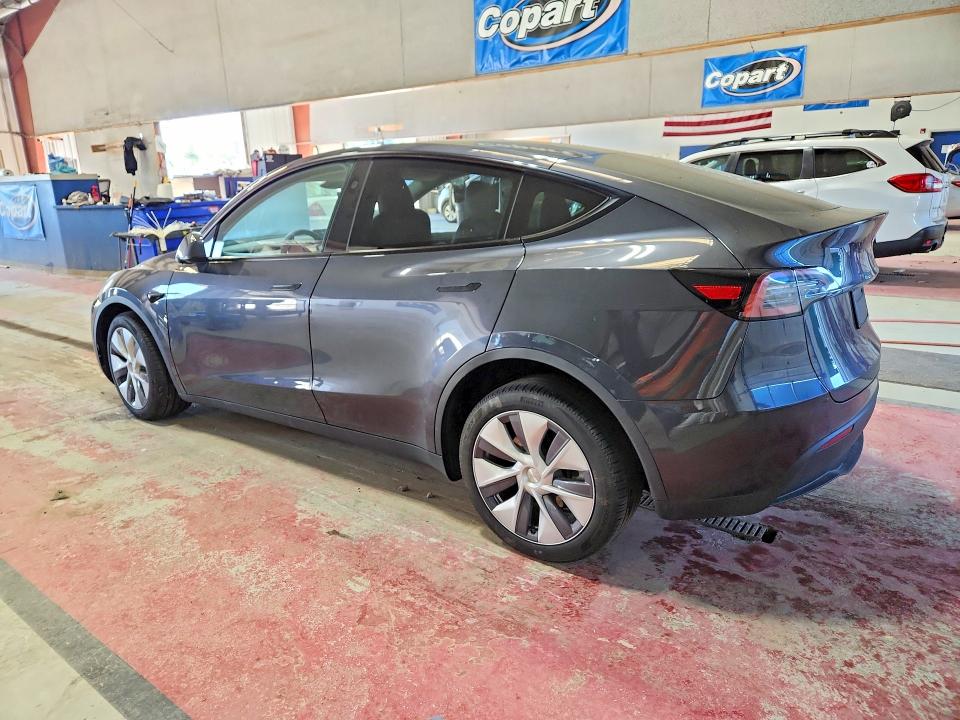 2024 Tesla Model y VIN 7SAYGDEE9RA238745 COPART salvage auction — SIDE, Ny - Mv-907A Salvage Certificate, sold $11,900 on 2026-07-20 (photo 2)