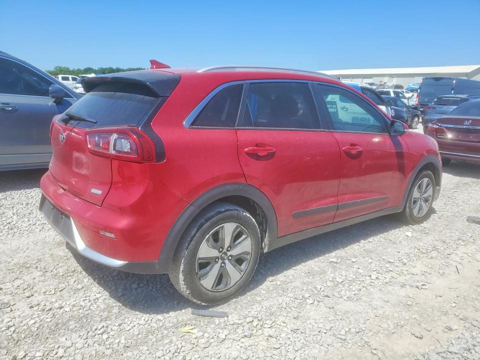 2018 Kia Niro VIN KNDCC3LC6J5119977 COPART salvage auction — MINOR DENT/SCRATCHES, Tn - Certificate Of Title (P), sold $3,450 on 2026-07-23 (photo 3)