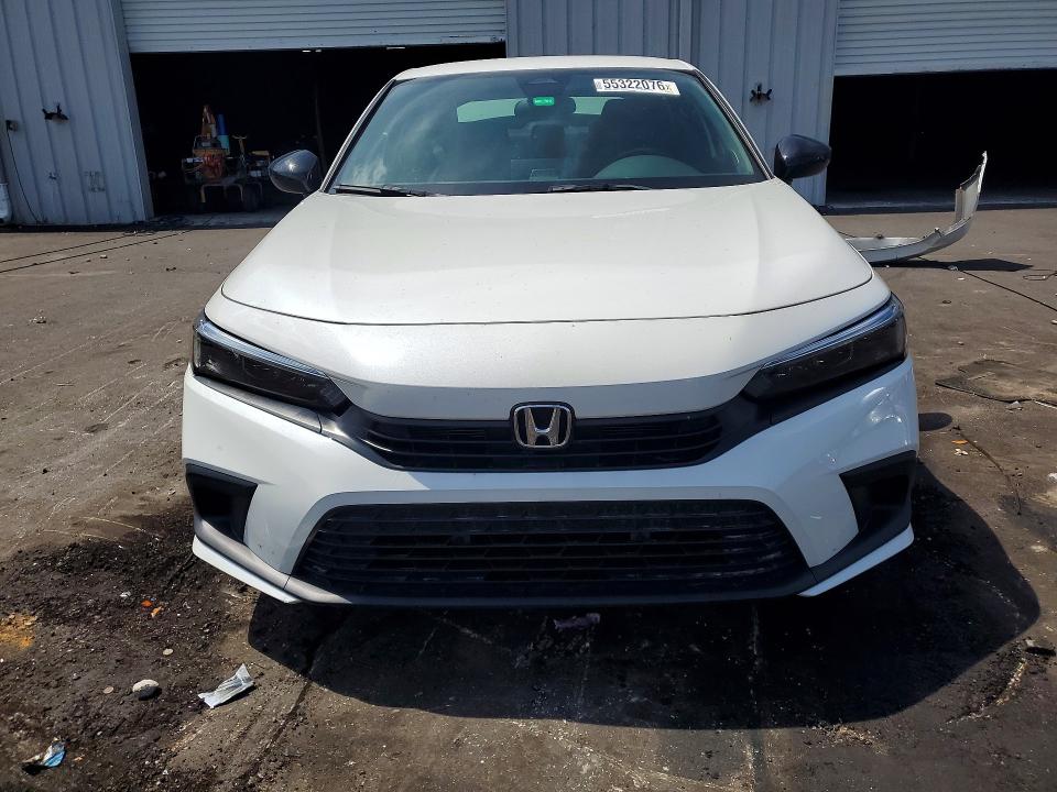 2022 Honda VIN 2HGFE2F54NH606271 COPART salvage auction — REAR END, Fl - Certificate Of Destruction, sold $6,900 on 2026-07-06 (photo 5)