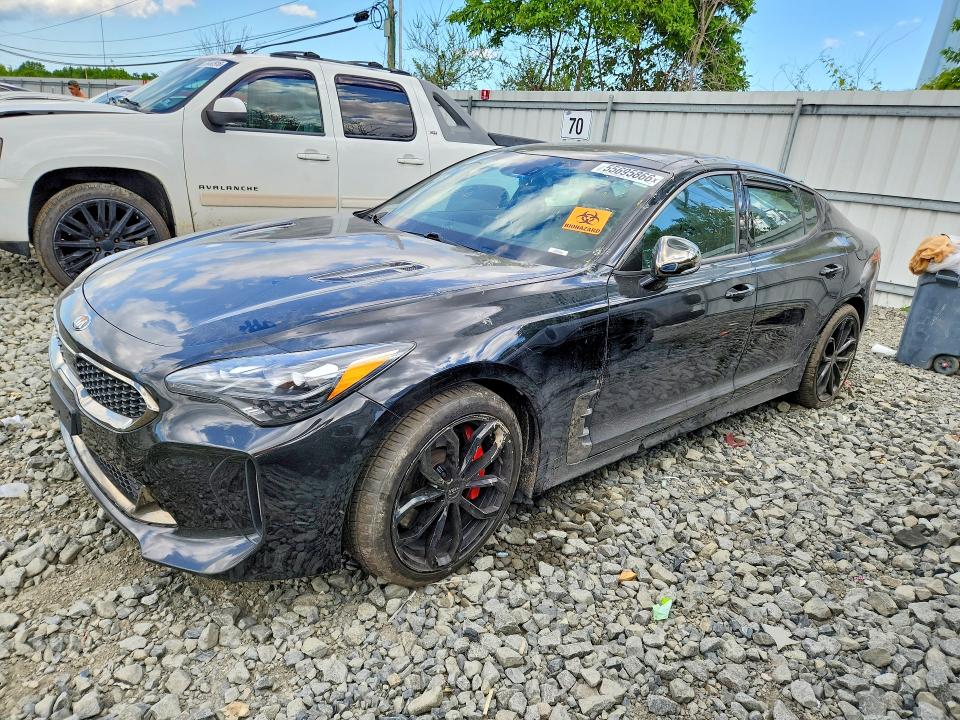 2021 Kia Stinger VIN KNAE55LCXM6098285 — COPART salvage auction photo