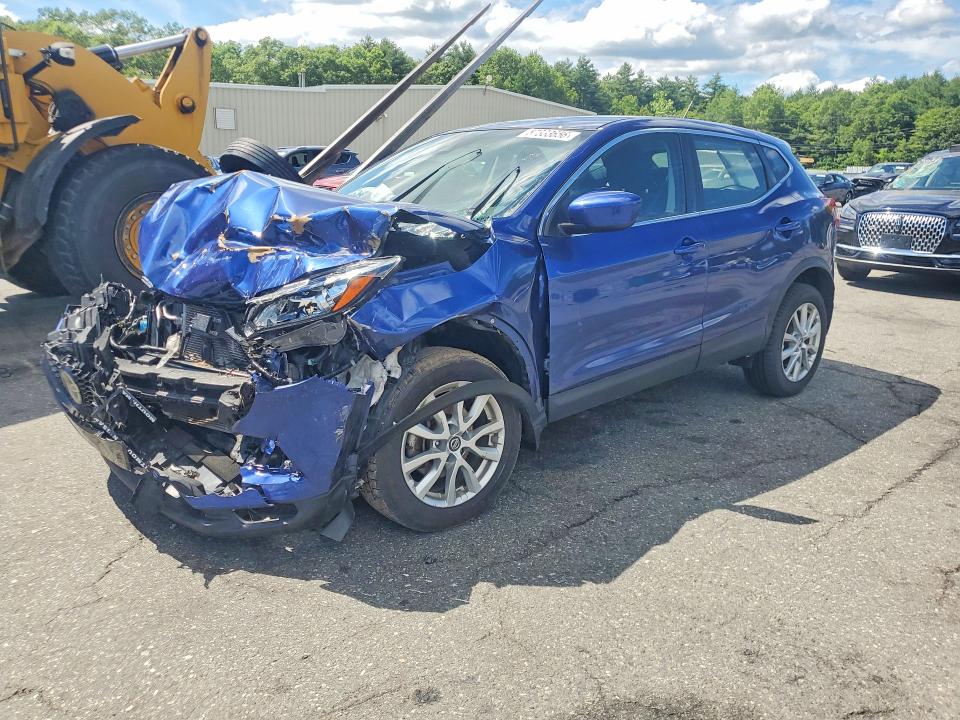 2021 Nissan Rogue VIN JN1BJ1AWXMW430736 COPART salvage auction — FRONT END, RI - SALVAGE CERTIFICATE OF TITLE, sold $1,550 on 2026-07-30 (photo 1)