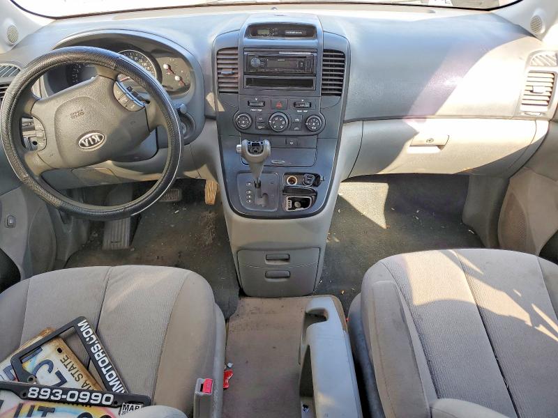 2012 Kia SEDONA VIN KNDMG4C79C6471191 COPART salvage auction — MECHANICAL, Hi - Bill Of Sale - Parts Only, sold $1 on 2026-07-20 (photo 8)