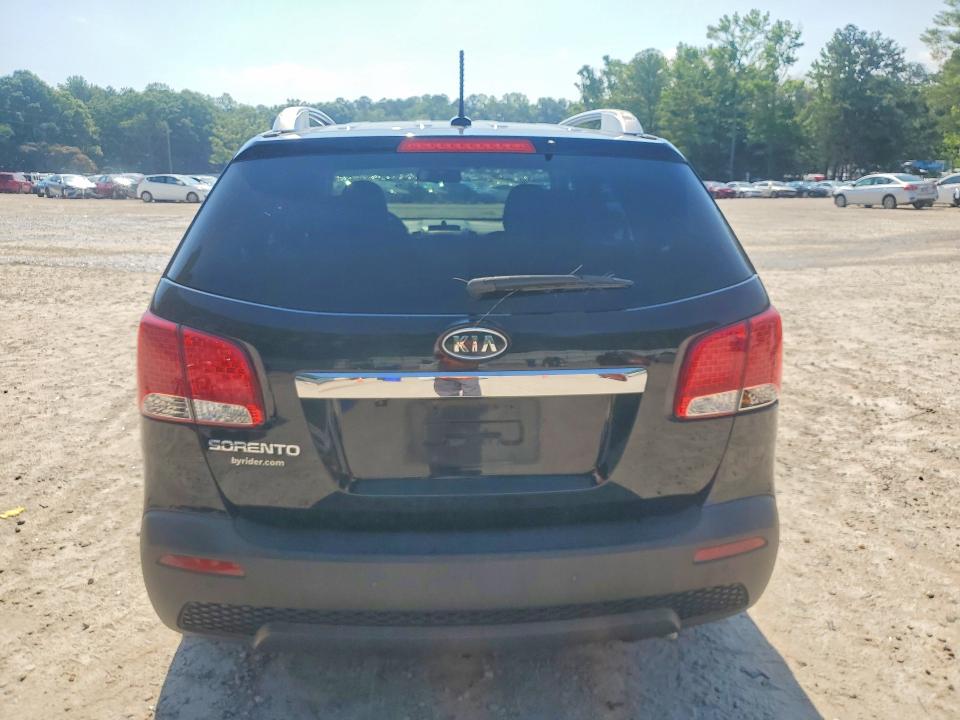 2013 Kia Sorento VIN 5XYKT3A66DG365951 COPART salvage auction — REAR END, Nc - Dealer Only Clean Title, sold $575 on 2026-07-26 (photo 6)