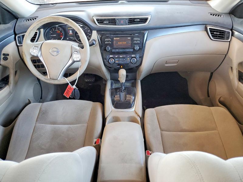 2015 Nissan Rogue VIN KNMAT2MT7FP514357 COPART salvage auction — REAR END, Az - Cert Of Title - Salvage, sold $2,150 on 2026-07-16 (photo 8)
