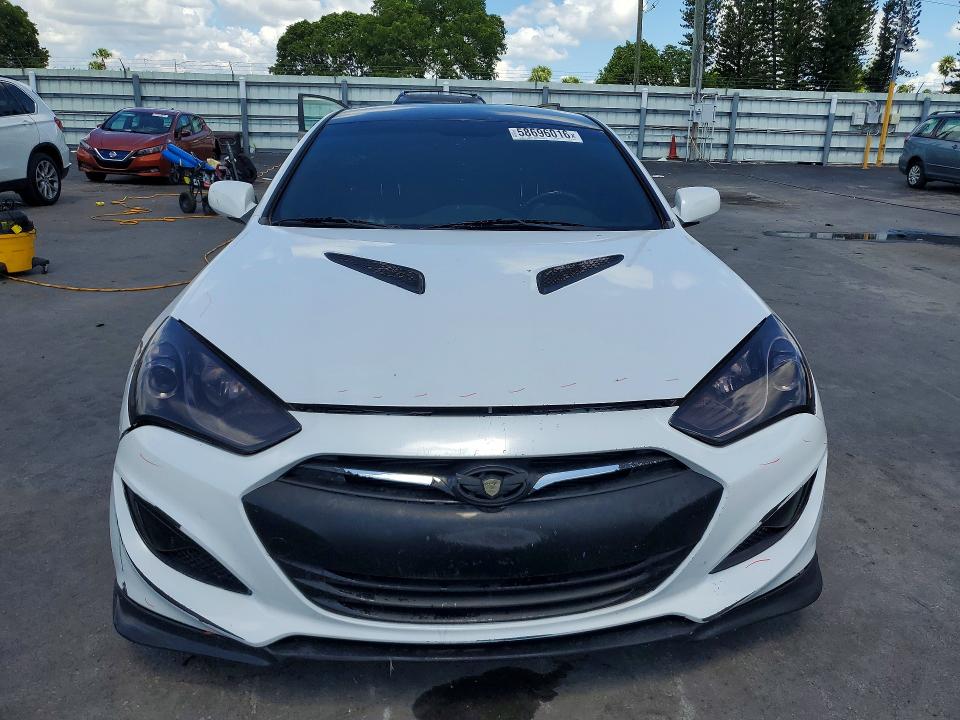 2013 Hyundai Genesis VIN KMHHT6KD2DU105193 COPART salvage auction — REAR END, Fl - Cert Of Ttl-Rebuilt&Slvg Rbld, sold $675 on 2026-07-13 (photo 5)