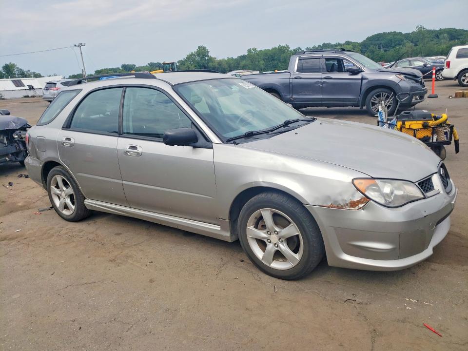 2006 Subaru Impreza VIN JF1GG676X6H809819 COPART salvage auction — REAR END, Ct - Cert Of Title-Salvage, sold $450 on 2026-07-10 (photo 4)