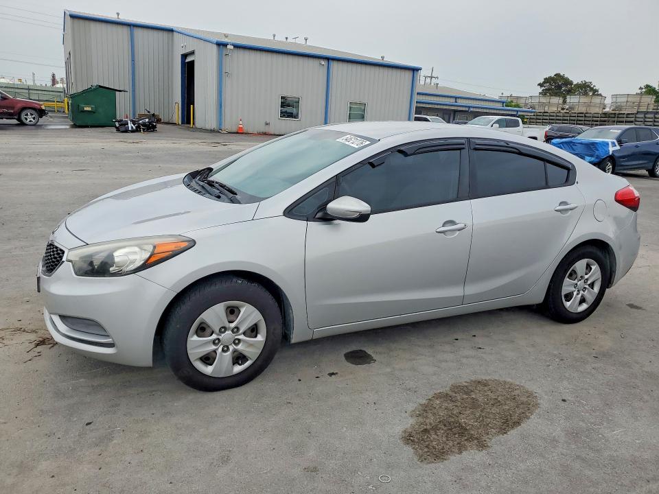 2015 Kia Forte VIN KNAFK4A60F5378245 COPART salvage auction — HAIL, OK - CERT OF TITLE-SALVAGE, sold $825 on 2026-07-24 (photo 1)