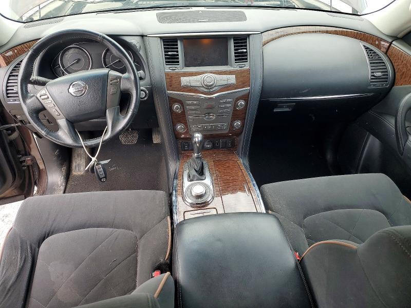 2018 Nissan Armada VIN JN8AY2NC8J9552083 COPART salvage auction — NORMAL WEAR, Mi - Certificate Of Title, sold $4,750 on 2026-07-16 (photo 8)