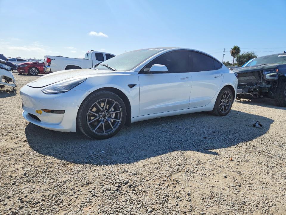 2019 Tesla Model 3 VIN 5YJ3E1EB5KF513134 — COPART salvage auction photo