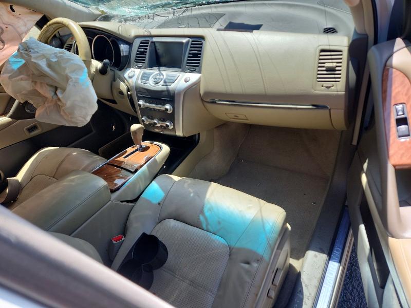 2014 Nissan Murano VIN JN8AZ1MU0EW400260 COPART salvage auction — FRONT END, La - Cert Of Title-Salvage, sold $150 on 2026-07-23 (photo 8)