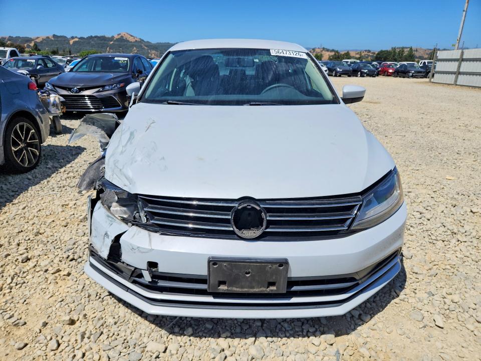 2017 Volkswagen Jetta VIN 3VW2B7AJ5HM235986 COPART salvage auction — FRONT END, CA - SALVAGE CERTIFICATE, sold $1,000 on 2026-07-09 (photo 5)