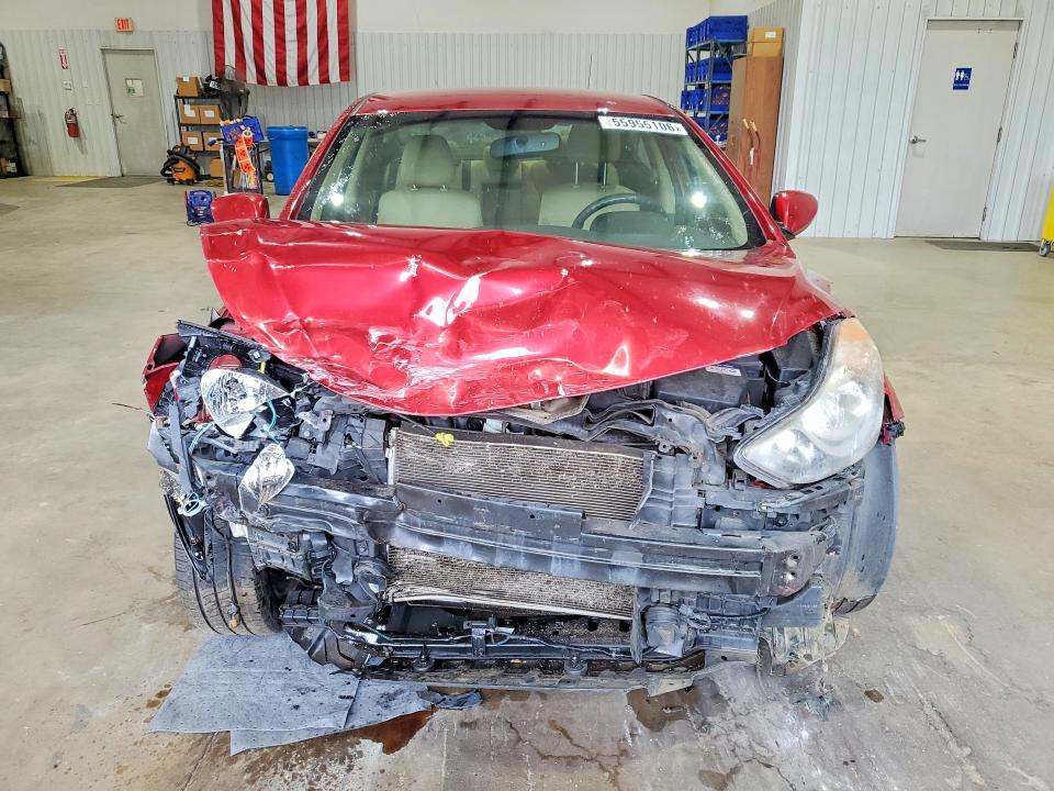 2013 Hyundai Elantra VIN KMHDH4AE9DU530327 COPART salvage auction — FRONT END, Tx - Salvage Vehicle Title, sold $375 on 2026-07-06 (photo 5)