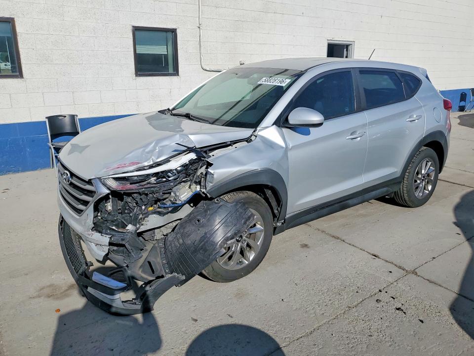 2018 Hyundai VIN KM8J23A43JU696196 COPART salvage auction — FRONT END, Ut - Salvage Certificate, sold $2,000 on 2026-07-06 (photo 1)