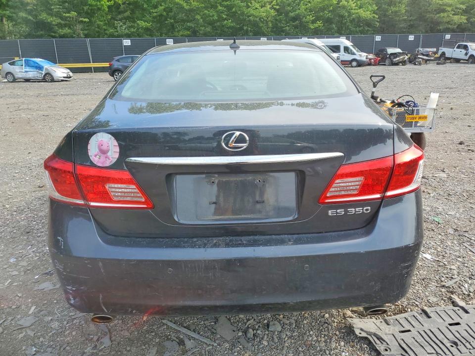 2011 Lexus Es 350 VIN JTHBK1EG0B2422869 COPART salvage auction — FRONT END, Md - Cert Of Salvage > 75% Damage, sold $1,100 on 2026-07-31 (photo 6)