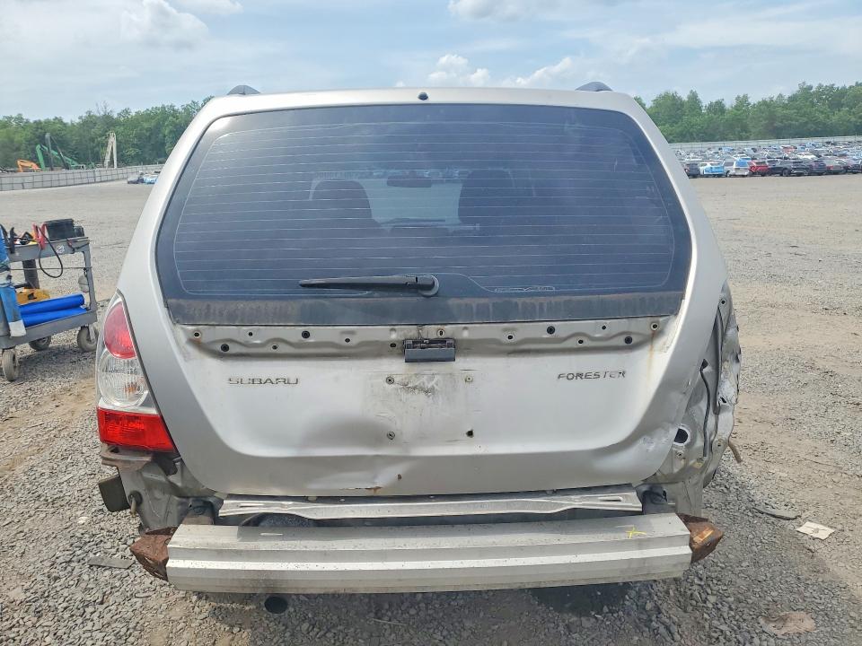 2007 Subaru Forester VIN JF1SG656X7H704647 COPART salvage auction — REAR END, Nj - Cert Of Title-Salvage, sold $350 on 2026-07-07 (photo 6)