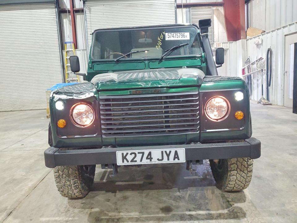 1993 Land rover Defender VIN SALLDVAF7KA921679 COPART salvage auction — FRONT END, Ny - Mv-907A Salvage Certificate, sold $19,100 on 2026-07-28 (photo 5)
