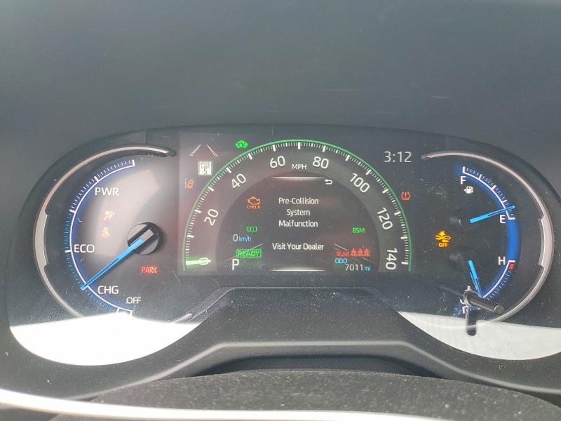2024 Toyota Rav 4 VIN 2T3RWRFV4RW202555 COPART salvage auction — FRONT END, Or - Certificate Of Title, sold $16,700 on 2026-07-02 (photo 9)