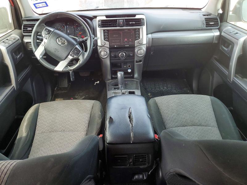 2021 Toyota 4runner VIN JTEEU5JR5M5240220 COPART salvage auction — FRONT END, Tx - Certificate Of Title (P), sold $7,500 on 2026-07-10 (photo 8)