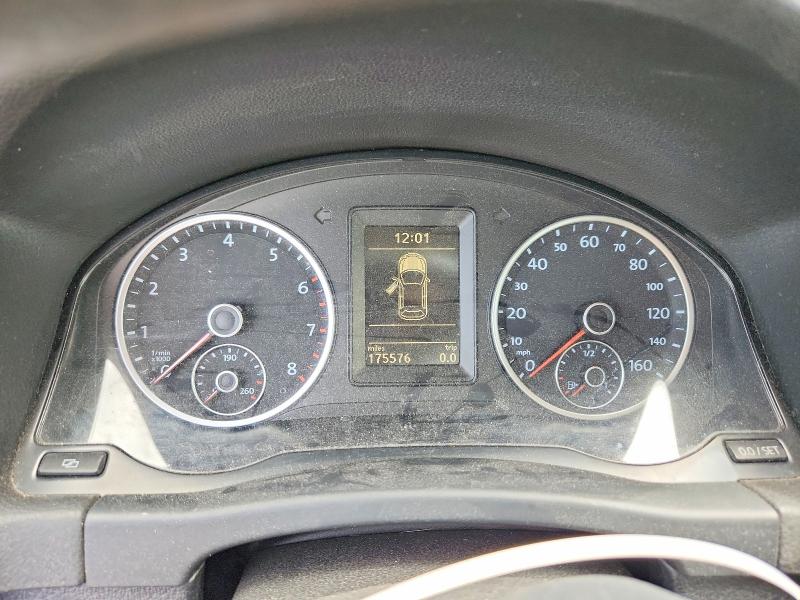 2012 Volkswagen Tiguan VIN WVGBV7AXXCW611178 COPART salvage auction — FRONT END, Ct - Cert Of Title-Salvage, sold $475 on 2026-07-14 (photo 9)